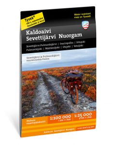 Kaldoaivi Sevettijärvi Nuorgam 1:25.000/1:100.000