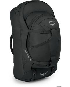 Osprey Farpoint 70 L – matkailurinkka 55 L ja 13 L päivärinkka