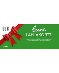 Joulutarjous - Liizin 90€ vuokrauslahjakortti nyt vain 60,-