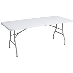 Folding Tables and Chairs for 20 People (20 Chairs, 4 Tables)