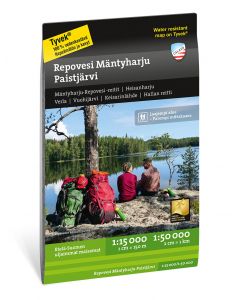 Repovesi Mäntyharju Paistjärvi 1:15.000/1:50.000